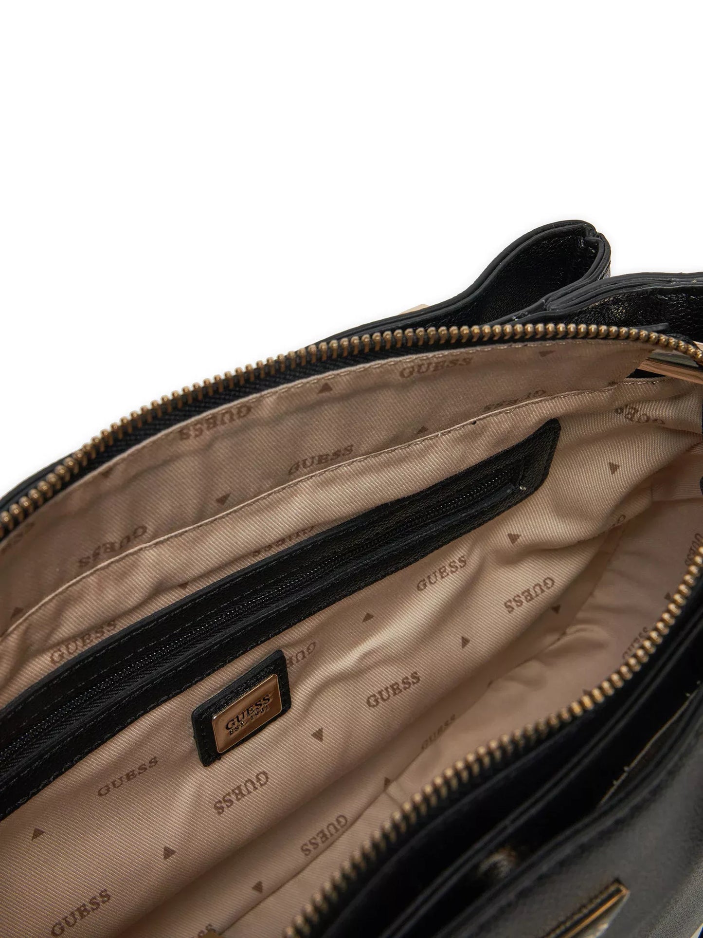 Guess Women’s Black Handbag with Shoulder Strap – Timeless Elegance