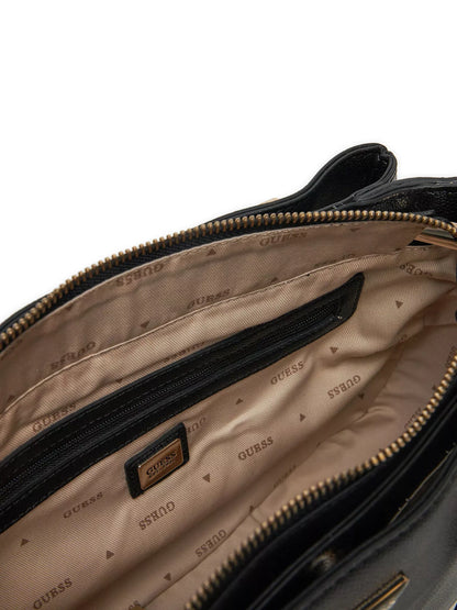 Guess Women’s Black Handbag with Shoulder Strap – Timeless Elegance