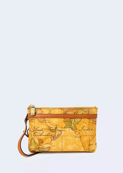 Alviero Martini Prima Classe Women’s Beige Leather Shoulder Bag