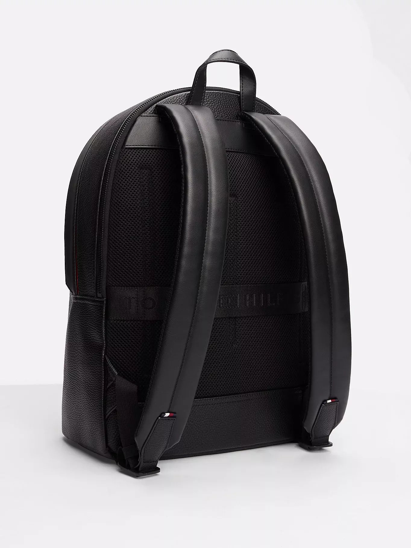 Men’s Tommy Hilfiger Stylish Backpack – 90% Polyurethane & 10% Polyester, Spring/Summer Bag