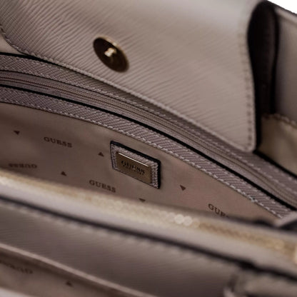 Guess Women’s Beige Handbag with Adjustable Shoulder Strap – Spring/Summer Chic