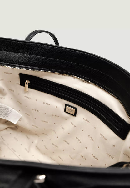 Guess Women’s Large Black Handbag – Spacious Everyday Tote for Fall/Winter