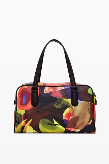 Desigual Women’s Abstract Pattern Fall/Winter Bag – 100% Polyurethane