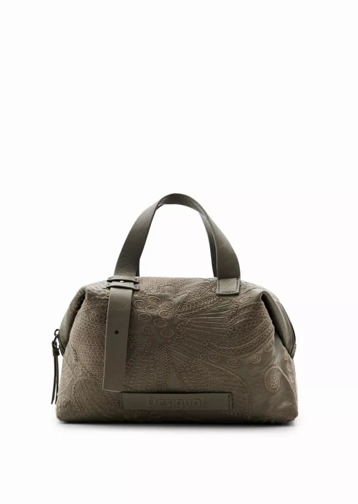 Desigual Stylish Bag – Adjustable Handles, Shoulder Strap & Logo Detail