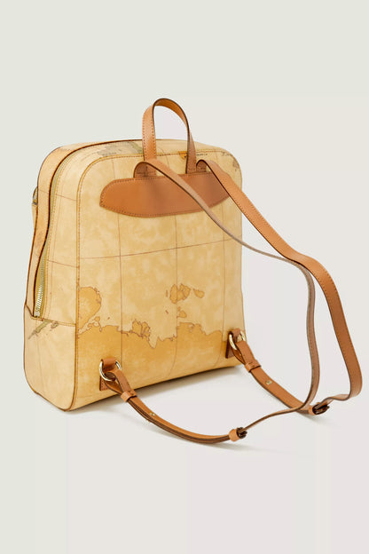 Alviero Martini Prima Classe Women’s Beige Backpack – Fall/Winter Essential