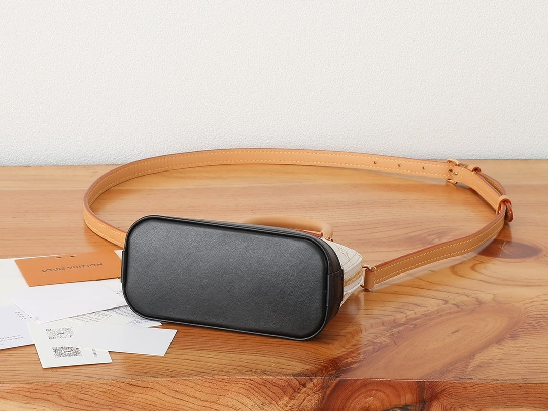 Louis Vuitton LV x TM Monogram Multicolor Alma BB White