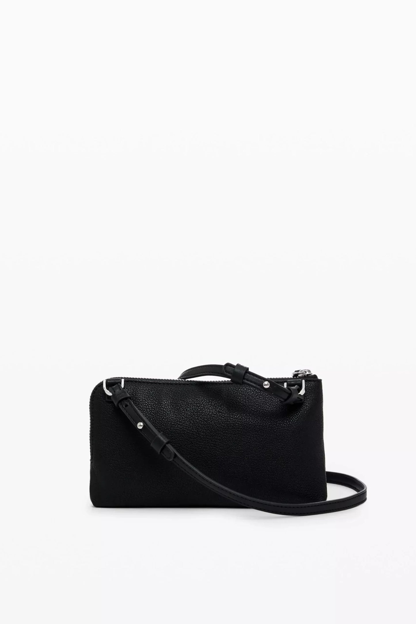 Desigual Women’s Black Printed Bag with Secure Zip Pockets