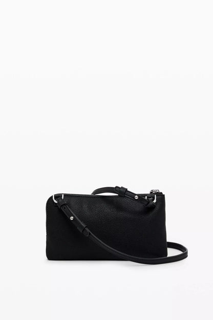 Desigual Women’s Black Printed Bag with Secure Zip Pockets