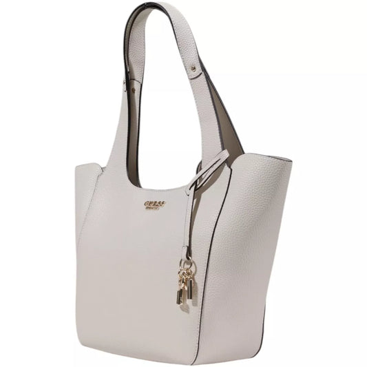 Guess Women’s White Bag – Elegant & Versatile Everyday Handbag