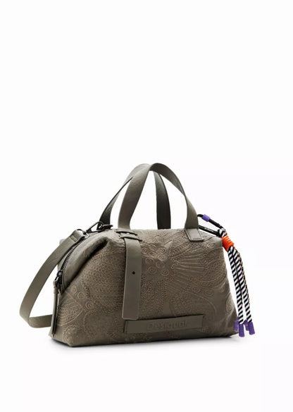 Desigual Stylish Bag – Adjustable Handles, Shoulder Strap & Logo Detail