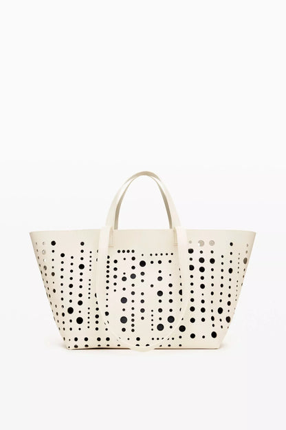 Desigual Women’s Black/White Handbag with Shoulder Strap