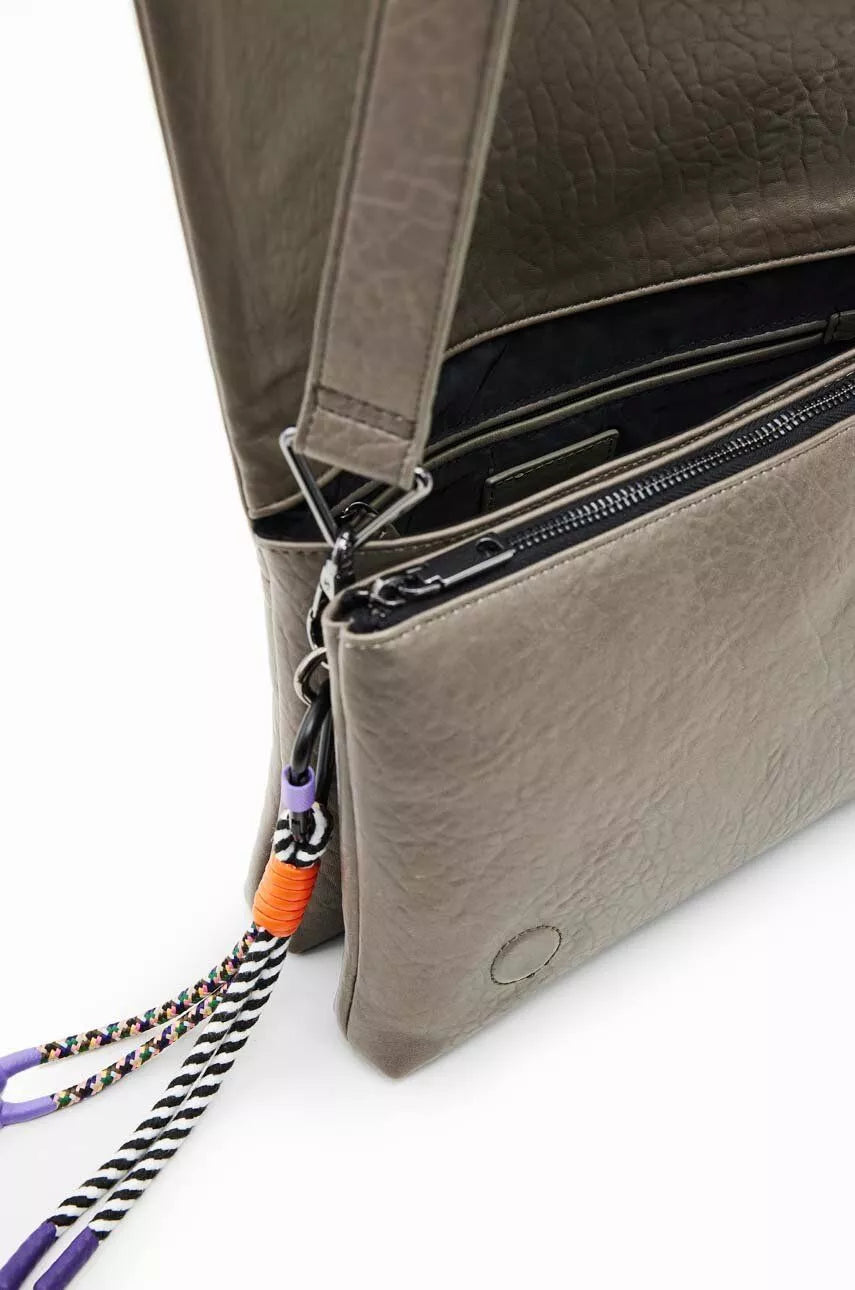 Desigual Bag with Adjustable Strap and Multiple Compartments