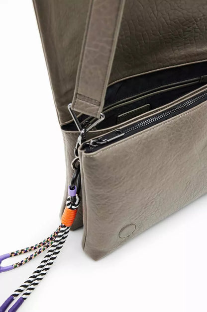 Desigual Bag with Adjustable Strap and Multiple Compartments