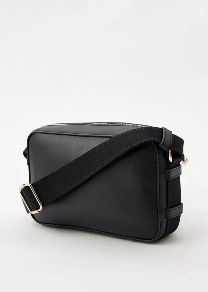 Tommy Hilfiger Premium Shoulder Bag with External Pocket & Secure Zip Closure – Stylish Everyday Women’s Handbag