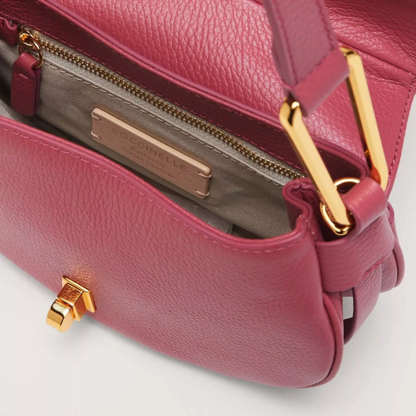 Coccinelle Women’s Pink Leather Handbag