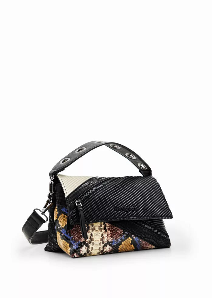 Desigual Stylish Bag with Adjustable Strap, Multi-Pockets & Sleek Design