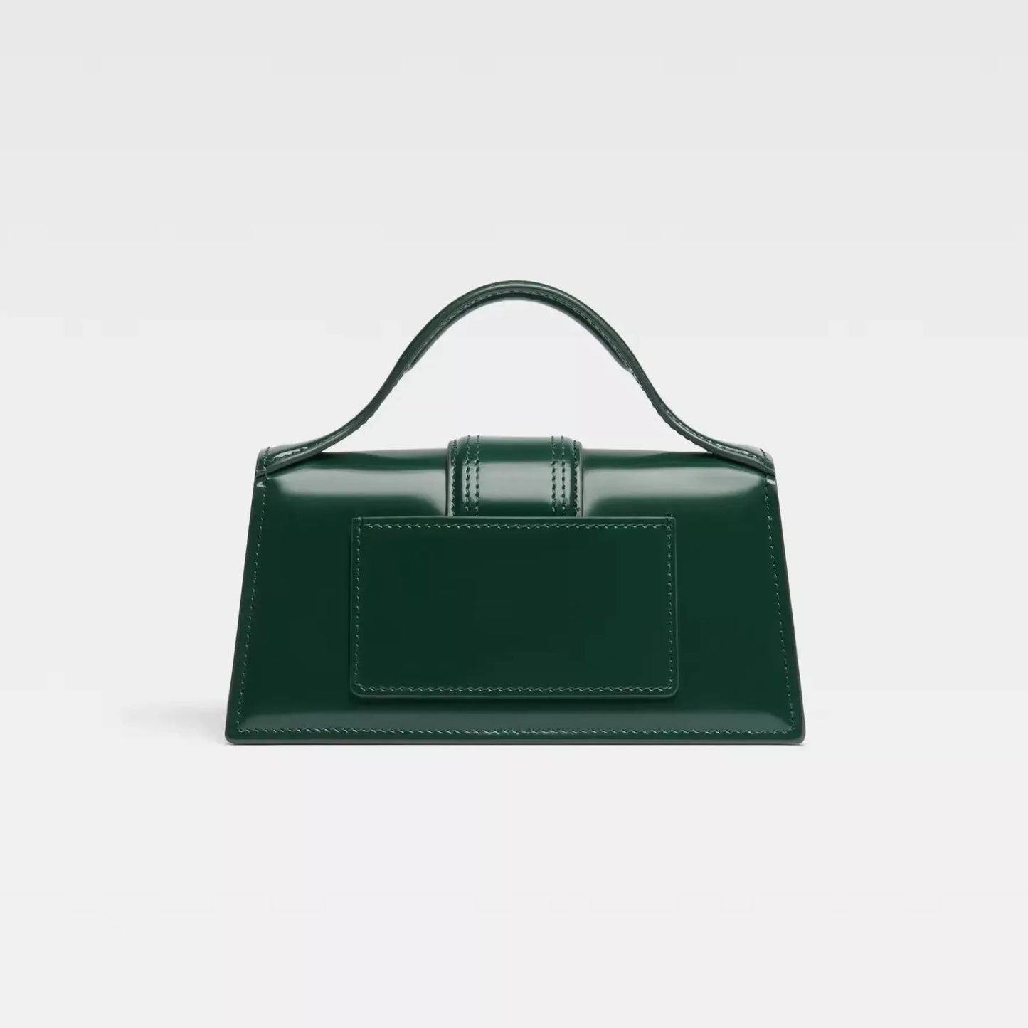 Jacquemus Green Leather Shoulder Bag – Designer Compact Luxury Handbag