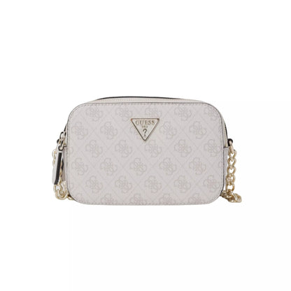 Guess Women’s Pink Printed Shoulder Bag – Chic Spring/Summer Fashion Essential