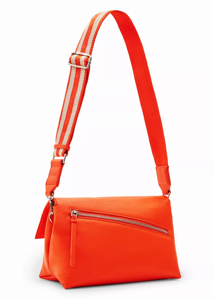 Desigual Versatile Women’s Bag – Adjustable Strap, Multiple Compartments & Logo Detail