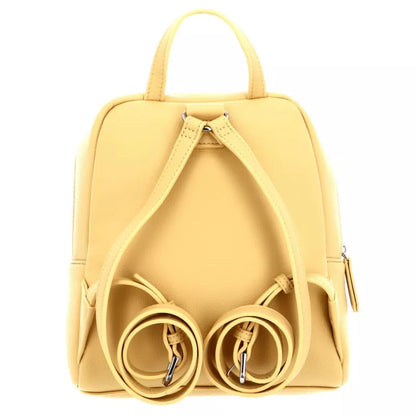 Valentino Recycled Backpack with Adjustable Straps and External Pocket