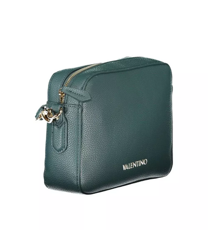 Valentino Women’s Green Polyethylene Shoulder Bag – Elegant & Practical
