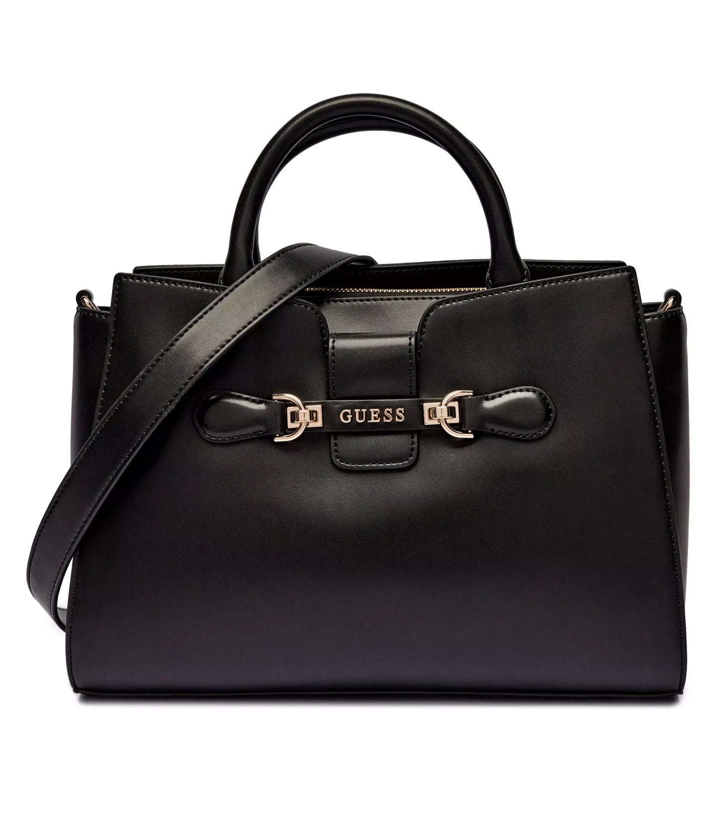 Guess Women’s Black Convertible Handbag & Shoulder Bag – Premium Fall/Winter Essential