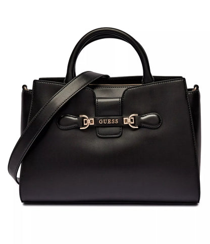 Guess Women’s Black Convertible Handbag & Shoulder Bag – Premium Fall/Winter Essential