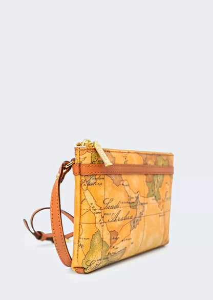 Alviero Martini Prima Classe Women’s Beige Leather Shoulder Bag