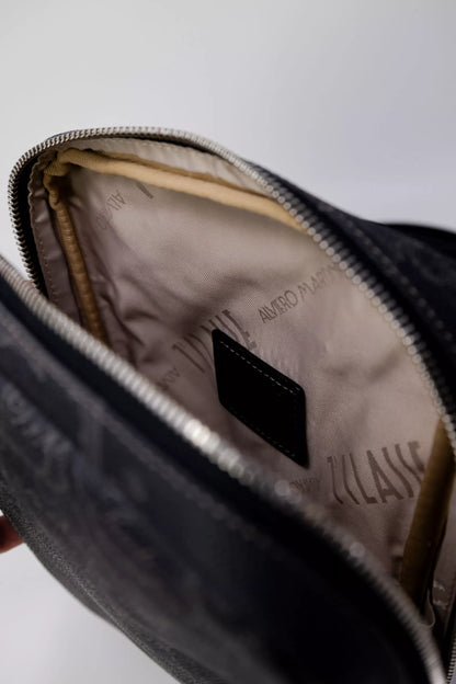 Alviero Martini Prima Classe Men’s Black Shoulder Bag – Fall/Winter Collection