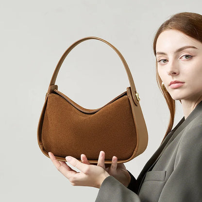 Celeste Suede Shoulder Bag