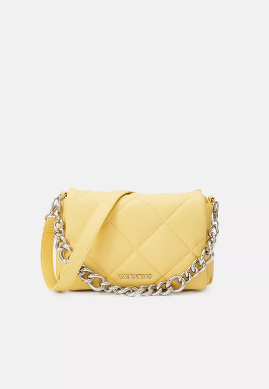 Valentino Recycled Bag with Removable Chain Handle and Adjustable Strap