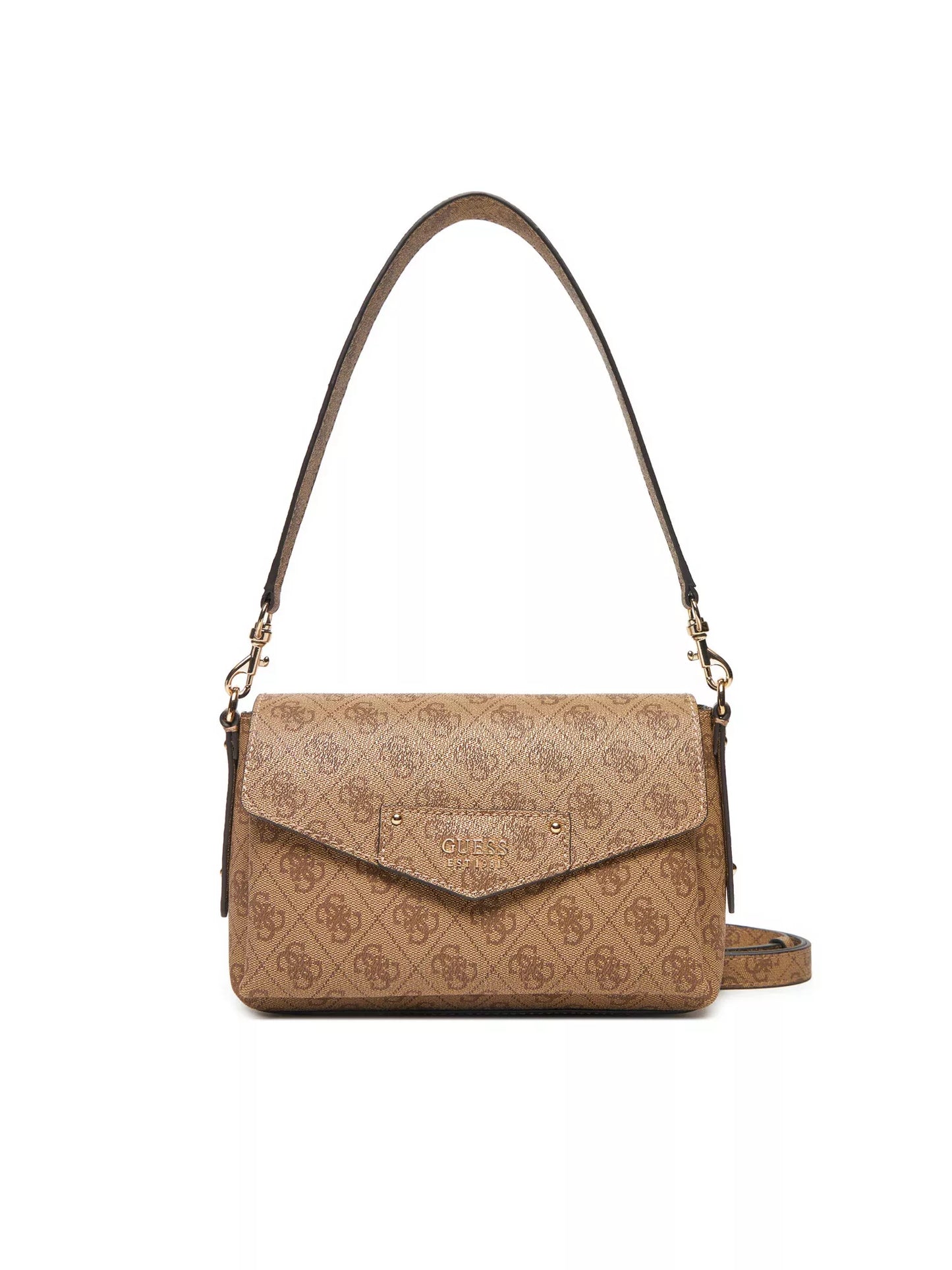 Guess Women’s Beige Handbag with Print – Fall/Winter Essential