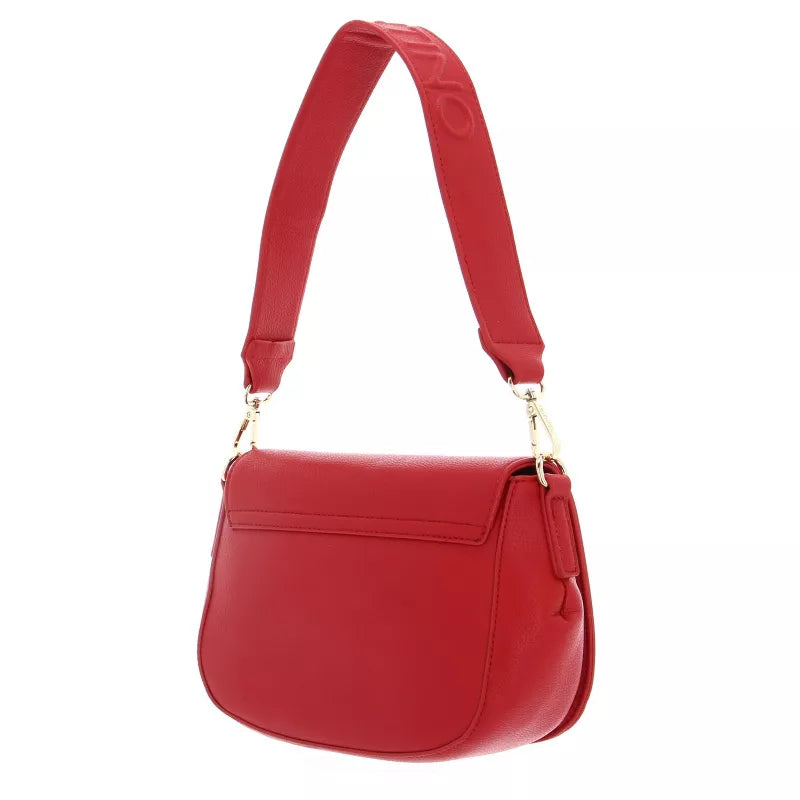 Valentino Red Recycled Bag with Adjustable Straps and Contrasting Details