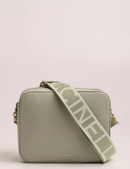 Coccinelle Women’s Beige Leather Shoulder Bag