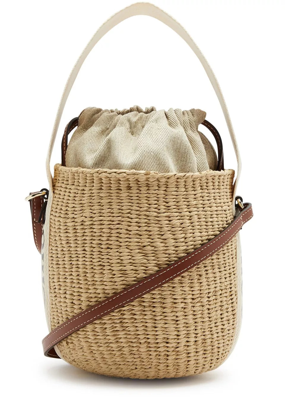 Chloé Mifuko Raffia Bucket Bag – Elegant & Versatile Handbag