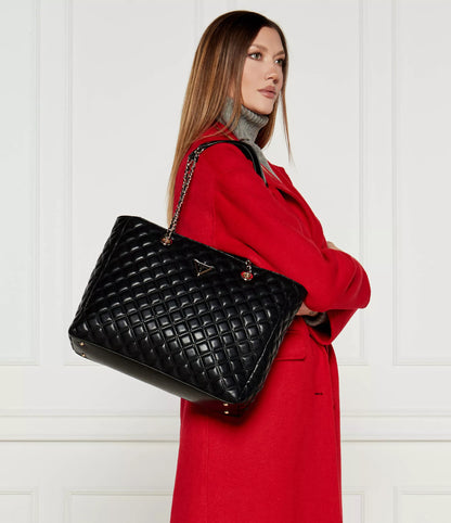 Guess Women’s Classic Black Handbag – Timeless Fall/Winter Essential