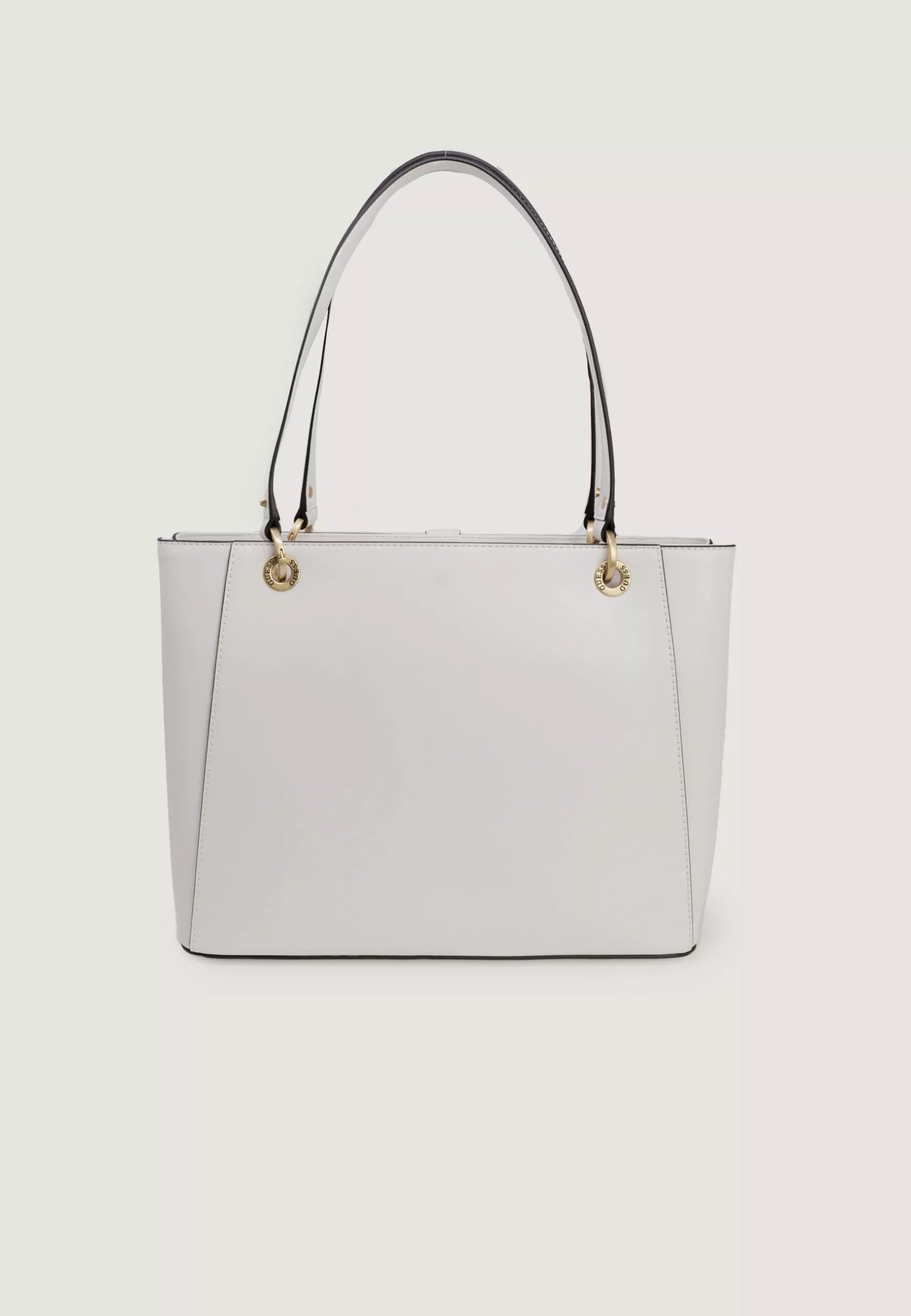 GUESS Women’s White Handbag – Elegant Fall/Winter Fashion Accessory