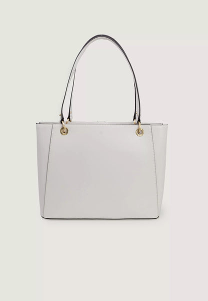 GUESS Women’s White Handbag – Elegant Fall/Winter Fashion Accessory
