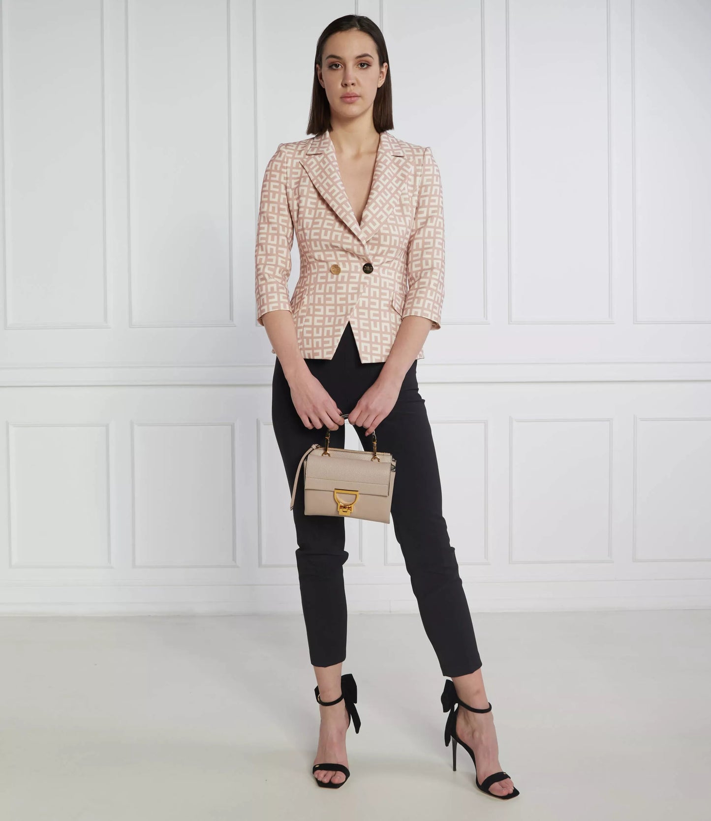 Coccinelle Women’s White Leather Shoulder Bag