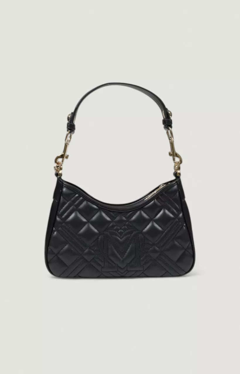 Love Moschino Women’s Black Plain Bag with Zip