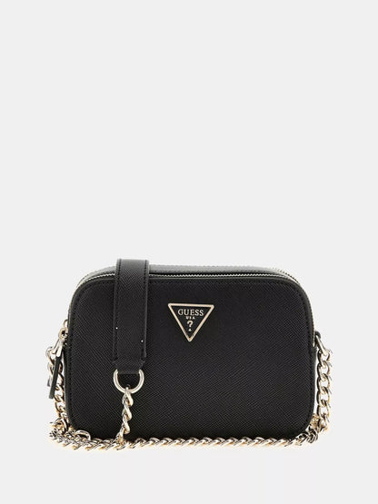Guess Women’s Black Compact Shoulder Bag – Elegant Fall/Winter Essential