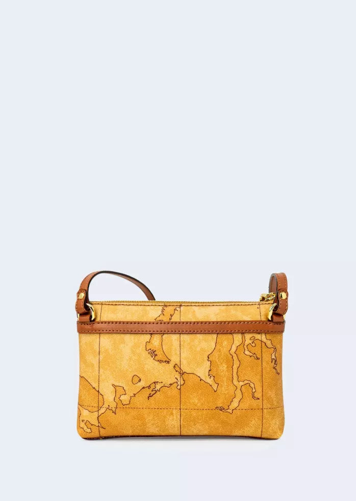 Alviero Martini Prima Classe Women’s Beige Leather Shoulder Bag