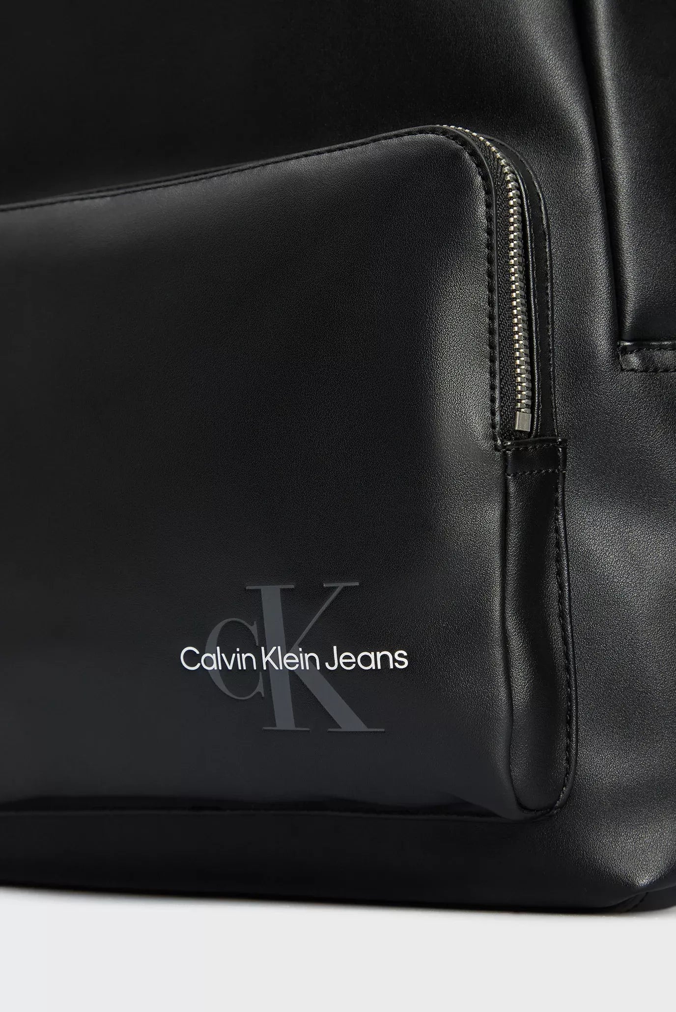 Calvin Klein Men’s Autumn/Winter Backpack – Sleek Polyurethane Everyday Bag