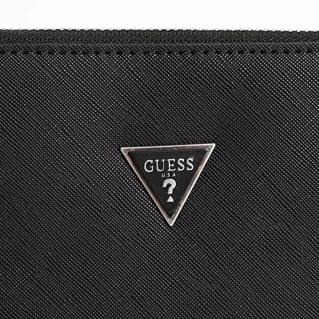 GUESS Women’s Black Plain Handbag – Sleek & Minimalist Spring/Summer Essential