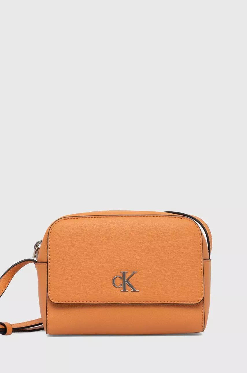 Calvin Klein Women’s Faux Leather Bag – Stylish Autumn/Winter Compact Handbag