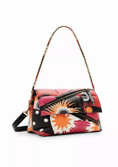 Desigual Convertible Shoulder Bag with Chain Strap – Versatile & Stylish