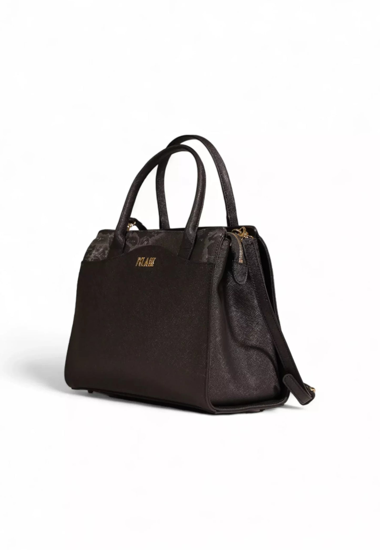 Alviero Martini Prima Classe Women’s Black Shoulder Bag – Fall/Winter Collection