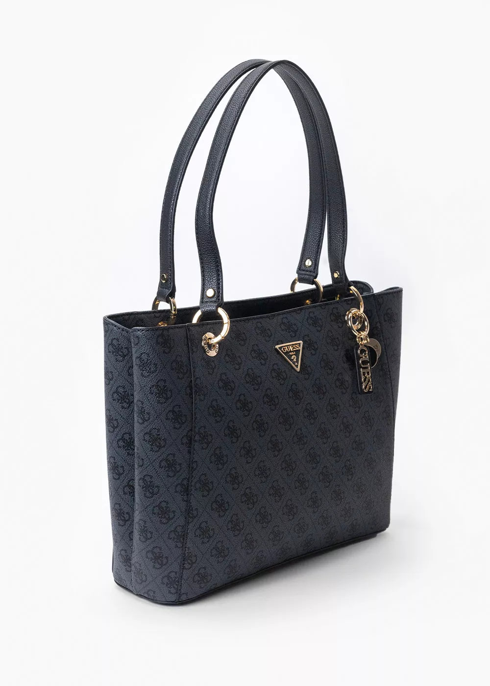 Guess Women’s Grey Handbag with Zip Fastening – Chic Fall/Winter Essential