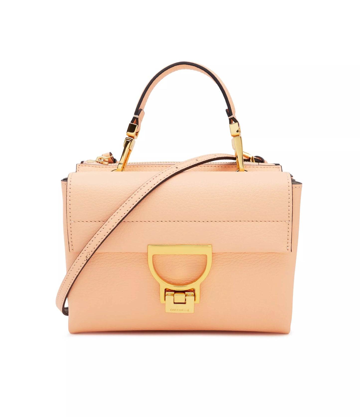 Coccinelle Women’s Pink Leather Shoulder Bag