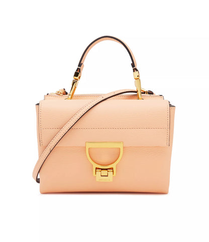 Coccinelle Women’s Pink Leather Shoulder Bag